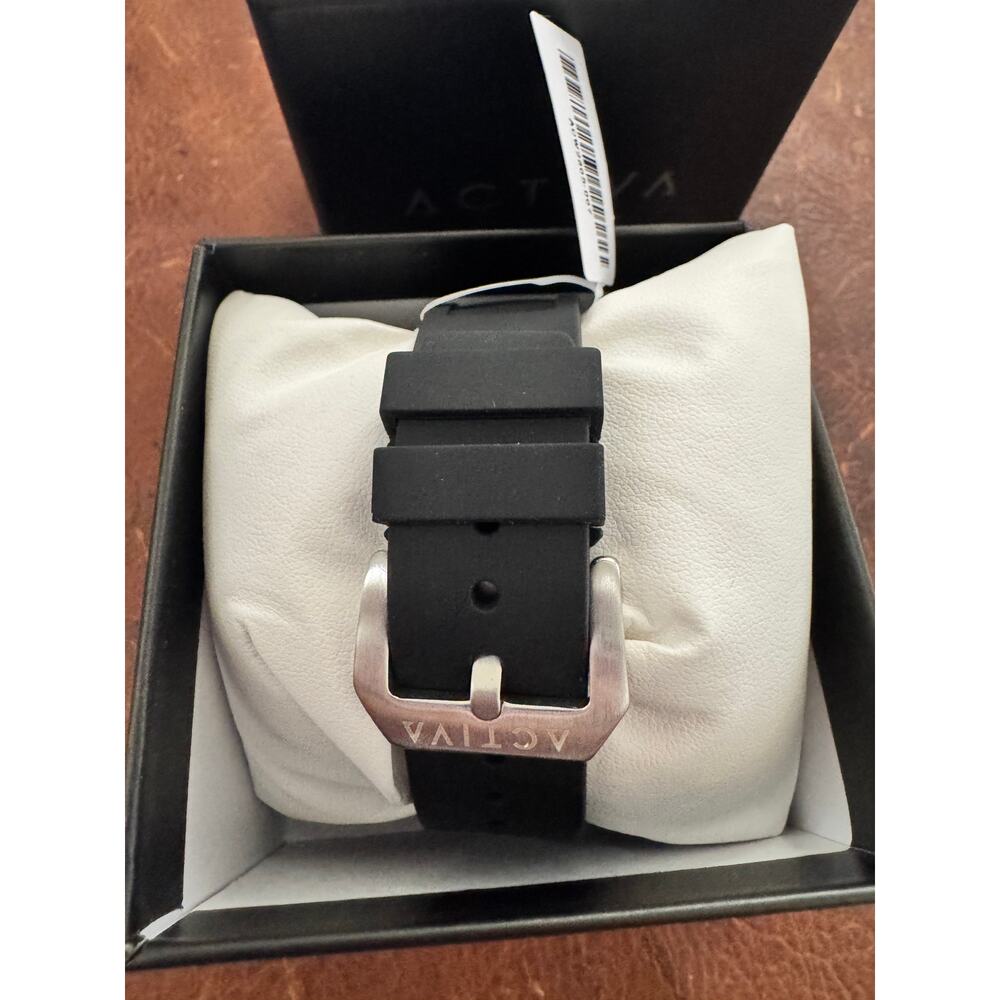 Activa Fury X 44.3mm Black Skeleton Dial Quartz Watch Unisex NIB - Picture 5 of 5